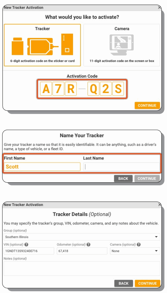 MOTOsafety MWAAS1P1 Wired Vehicle Tracker - Device Activation