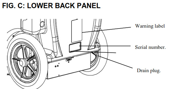 DRI-EAZ 108110 F412 LGR 7000XLi Portable Dehumidifier - FIG. C