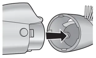Panasonic Hair Styler EH-KN8C - Mounting