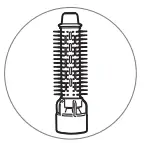 Panasonic Hair Styler EH-KN8C - Roller Brush