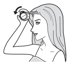 Panasonic Hair Styler EH-KN8C - Styling your bangs