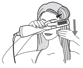 Panasonic Hair Styler EH-KN8C - approximately