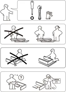 IKEA 00496939 LAGAN Freestanding Fridge with Freezer Compartment - fig