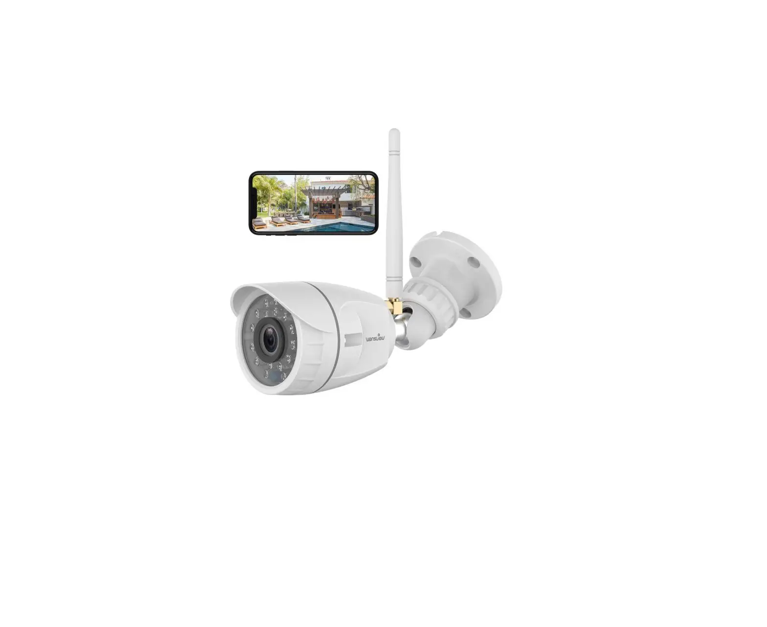 Ansjer W4 Wireless Security Camera System User Guide Ansjer W4 Wireless Security Camera System User Guide