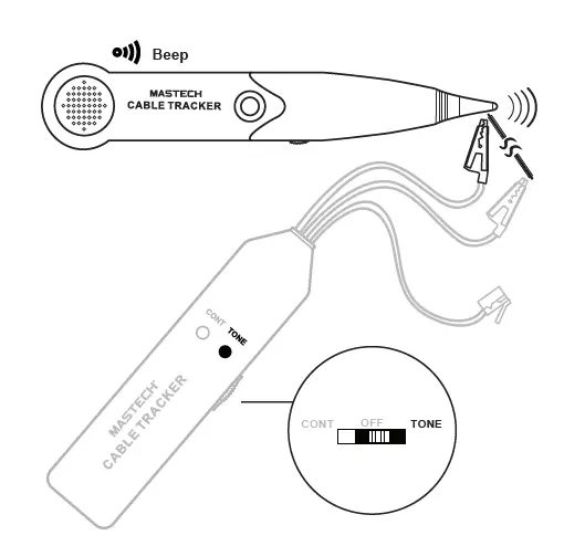 MASTECH MS6812A Cable Tracker 22