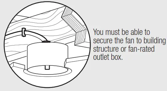 Hunter 50282 Dempsey 44 Inch Brushed Nickel Fan - Check the outlet box