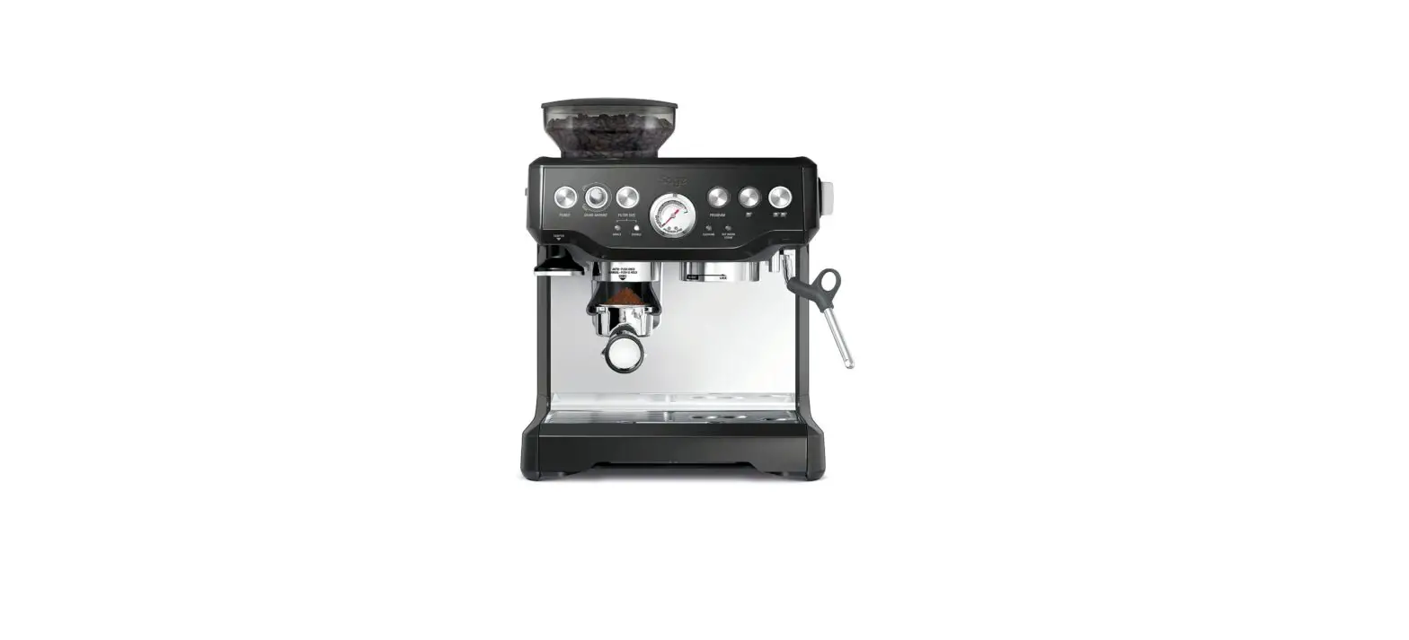 Sage Bes875 Barista Express Cup Coffee Machine User Guide