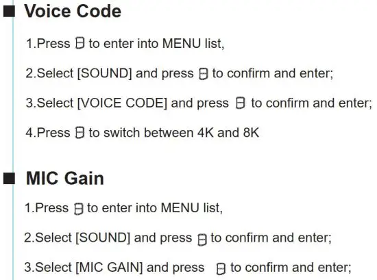 FIG 18 Voice Code