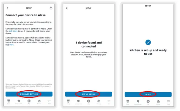 sOmfy Amazon Alexa Tahoma RTS Zigbee Smartphone - DISCOVER 2