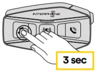 INTERPHONE U COM 16 Motorcycle Intercom - FM Radio features