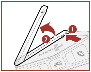 INTERPHONE U COM 16 Motorcycle Intercom - Install main unit 5