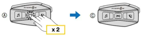 INTERPHONE U COM 16 Motorcycle Intercom - Intercom Conversation 3