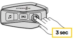 INTERPHONE U COM 16 Motorcycle Intercom - Speed Dialing