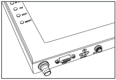 ikan PT3500 TK Teleprompter and Hard Case Travel Kit- Monitor Ports