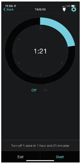ITC 22105-RGBW-XX Single Zone Bluetooth RGBW Controller 8