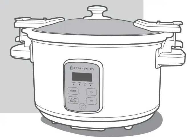 TAOTRONICS TT SC001 6 Quart Programmable Slow Cooker - fig 10
