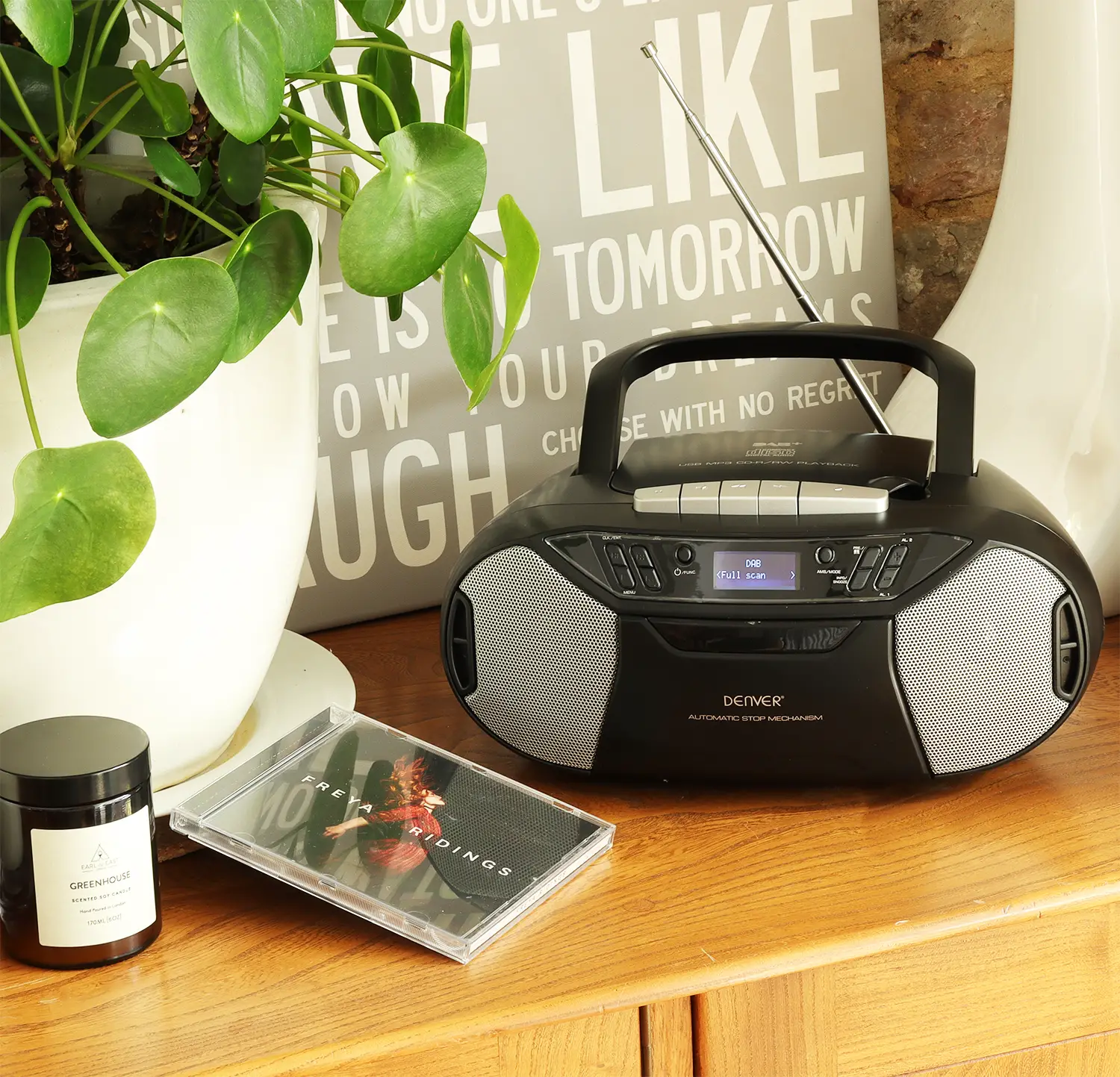 Denver Portable Boombox Instruction Manual