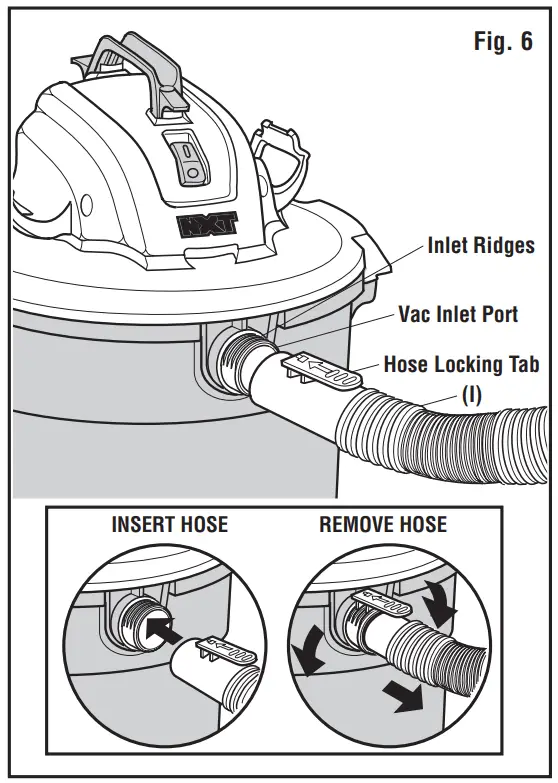 RIGID HD16400 16 US Gallon 60 Liter Wet Dry Vac - fig 7