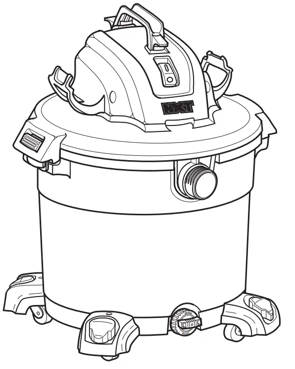 RIGID HD16400 16 US Gallon 60 Liter Wet Dry Vac