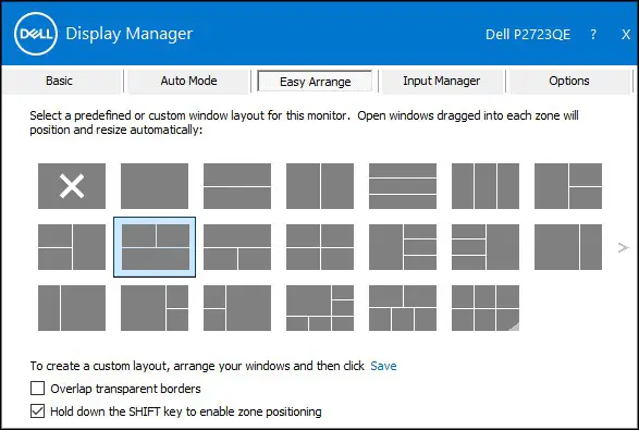 DELL P2723QE 27 Inch 4K USB C Hub Monitor - Organizing Windows with Easy Arrange 2