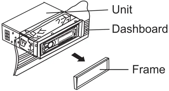 Peiying-PY3258-Car-Radio-Dismounting