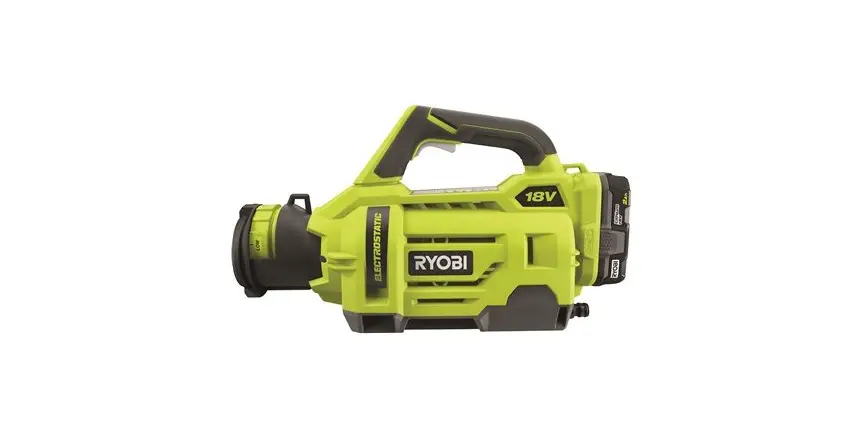 Ryobi P2870 18v 1 Gallon Electrostatic Sprayer Instructions