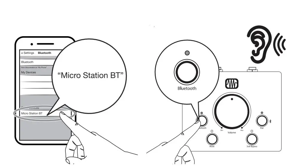 PreSonus-REC0015353-000-MicroStation-BT 2.1-Monitor-Controller-with-Bluetooth-Connectivity-3