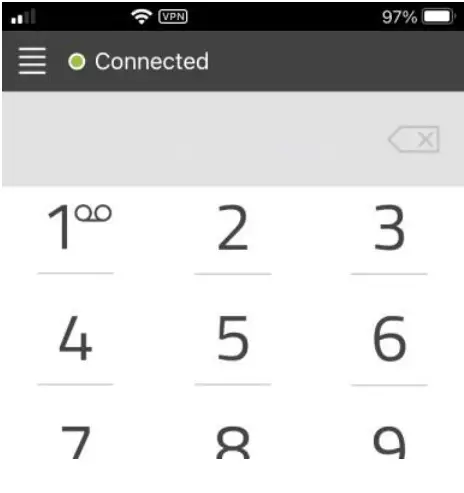 Platon Phone Apps User Guide - If the status bar shows Connected