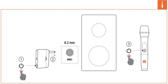 JBL JWMSET Wireless Microphone - fig1