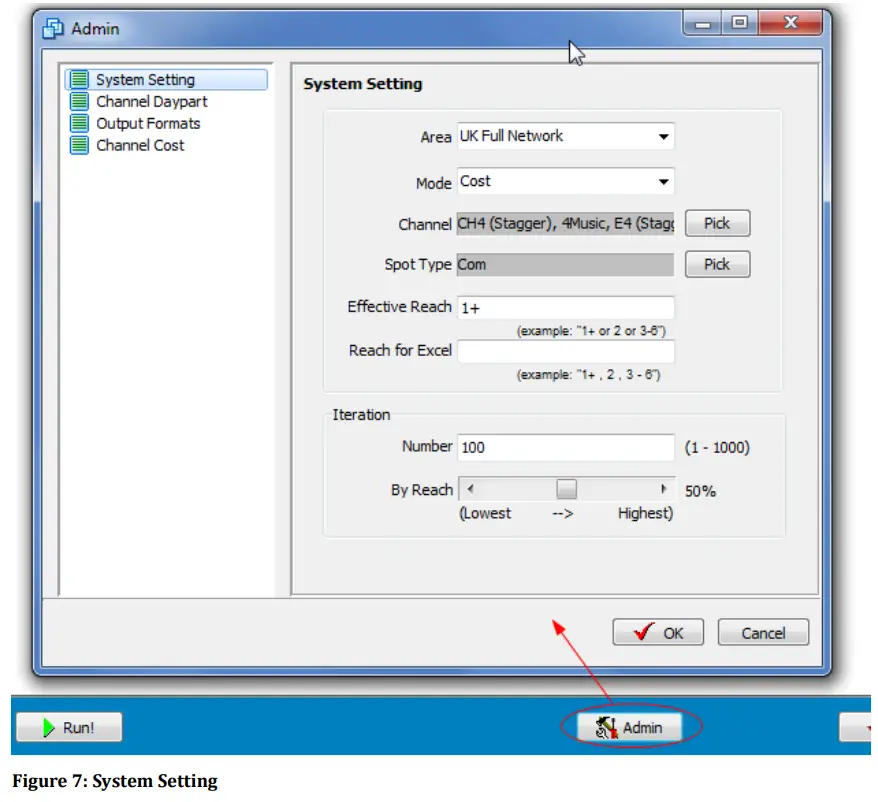 techedge Campaign Reallocator Feature Sheet - settings
