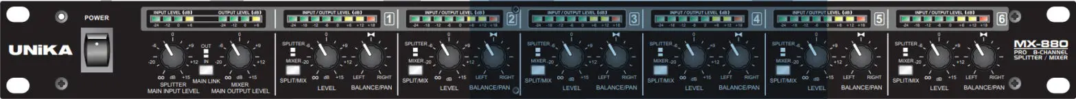 UNiKA MX 880 Distribution Amplifier