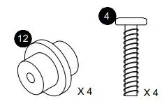 dhpfumiture Wood Futon Frame hardware Step 1 4