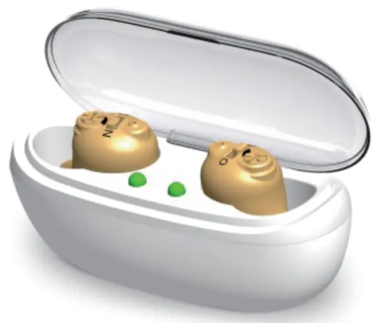 Tumin C600 Rechargeable Invisible Hearing Aids