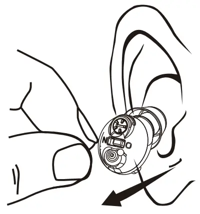 Tumin C600 Rechargeable Invisible Hearing Aids - Remove The Hearing Device