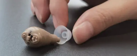 Tumin C600 Rechargeable Invisible Hearing Aids - Replace Earplugs