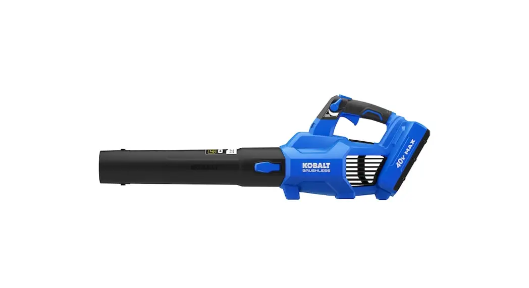 Kobalt Klb 1040b-03 Brushless Handheld Cordless Electric Blower Instruction Manual