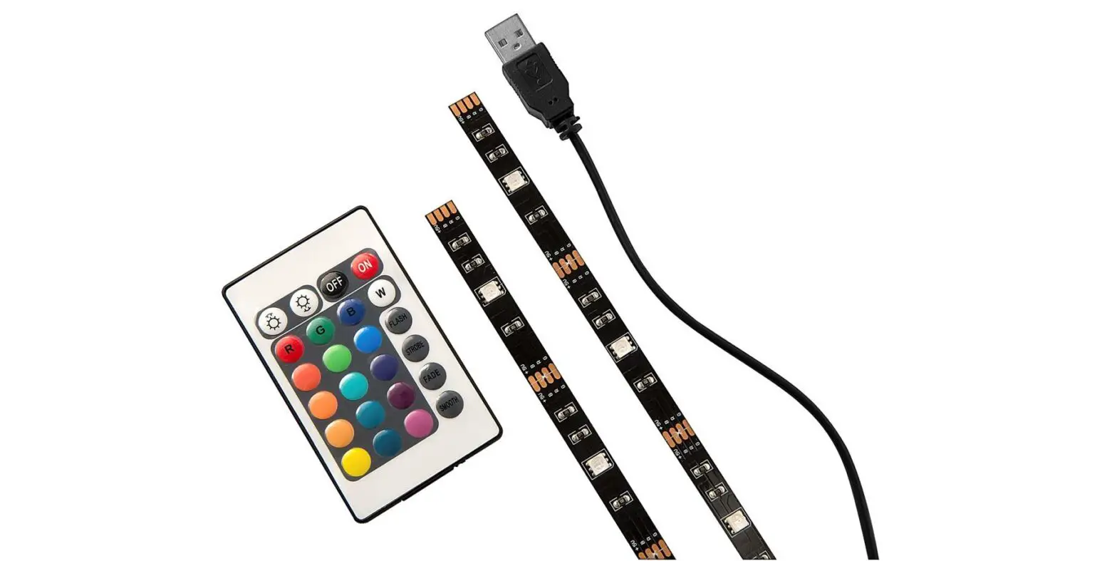 Luceco Lusb50rgb-01 Usb Rgb And Single Colour Led Strip Lights Instruction Manual