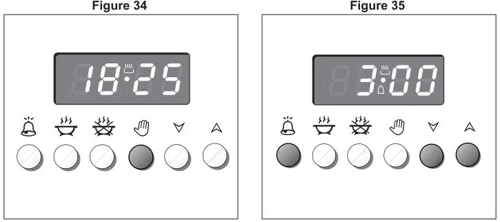 DeLonghi Dual Fuel Cooker - Figure 34 & 35