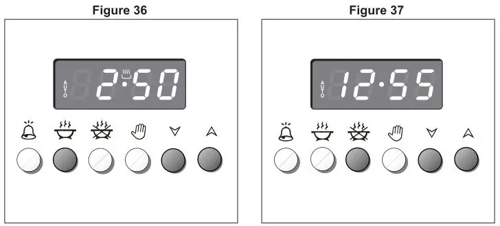 DeLonghi Dual Fuel Cooker - Figure 36 & 37