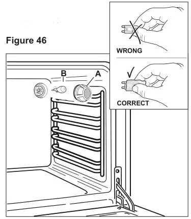 DeLonghi Dual Fuel Cooker - Figure 46