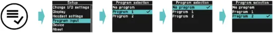 Program Input