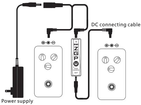 JOYO JP 06W ZGP Guitar Pedal USB Power Converter and Noise Blocker Support - POWER SUPPLY