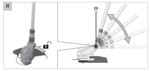 VONROC S3_GT501DC Cordless Grass Trimmer fg 12