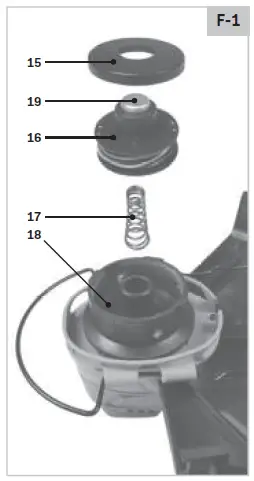 VONROC S3_GT501DC Cordless Grass Trimmer fg 9