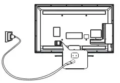 FFALCON LED TV 1 Instruction Connect the power