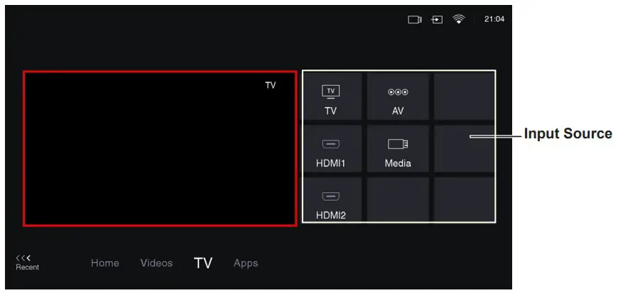 FFALCON LED TV 1 Instruction Using Homepage- TV