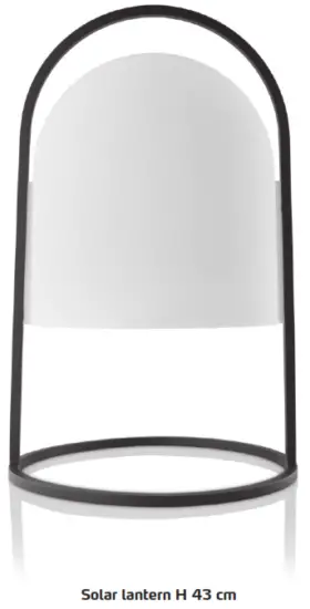 Pro Idee Eva Solo Solar lanterns H 30 cm - Fig 1