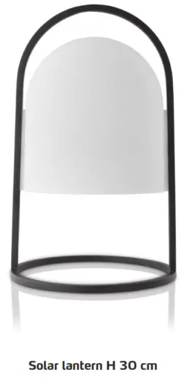 Pro Idee Eva Solo Solar lanterns H 30 cm - Fig