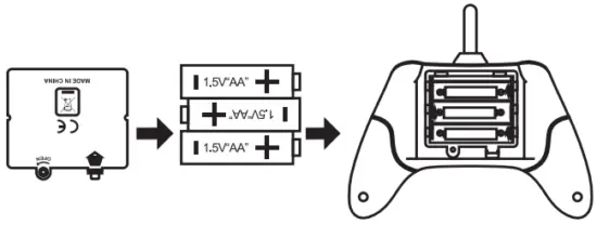 RC PRO PRO16 2.4G HD FPV Drone with Auto Hovering - Battary Installation