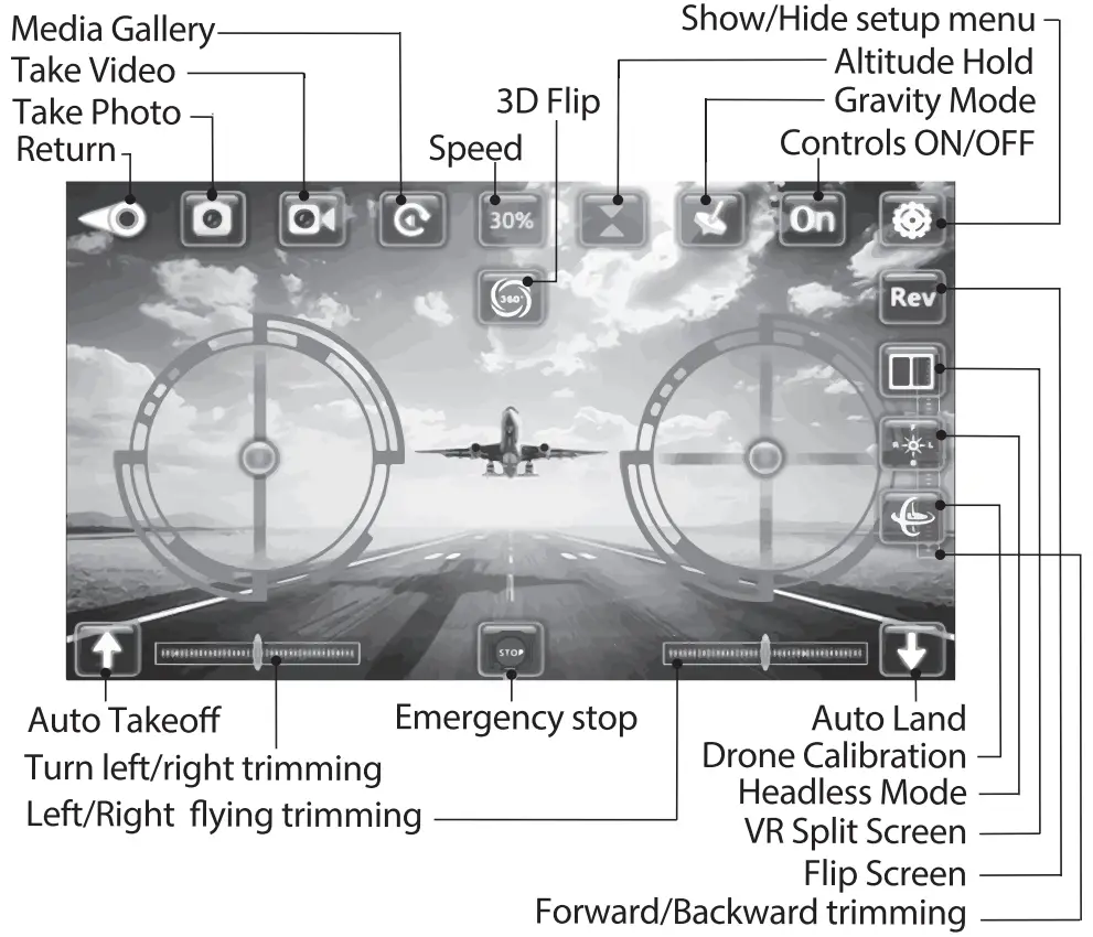 RC PRO PRO16 2.4G HD FPV Drone with Auto Hovering - Play 2